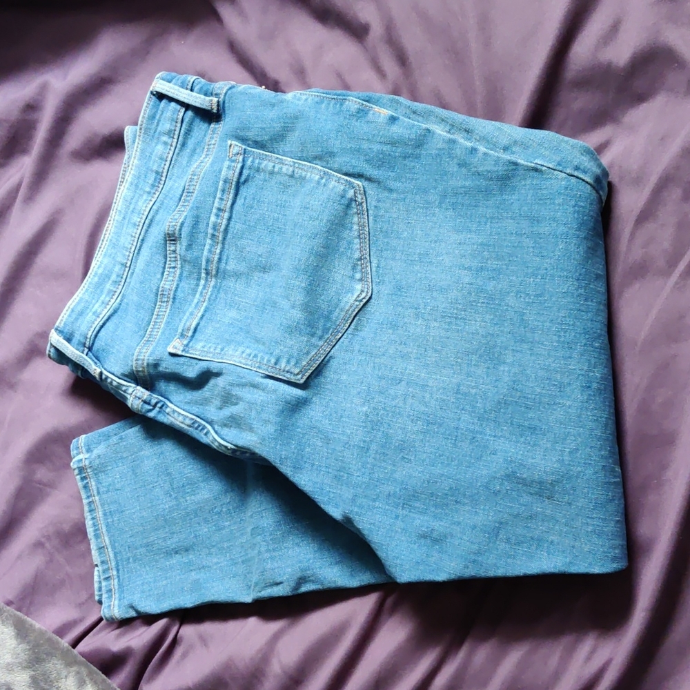 Cute! Old Navy Rockstar Super Skinny High Rise Jeans Secret Slim Pockets 18P